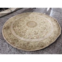 Китайский ковер 0021 Бежевый круг